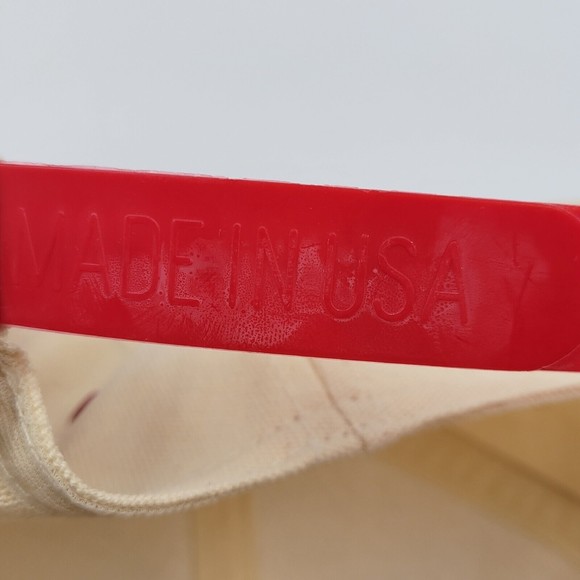 Vintage TLH Gastonia NC Adjustable Snapback Trucker Hat Made In USA Distressed - Picture 12 of 13